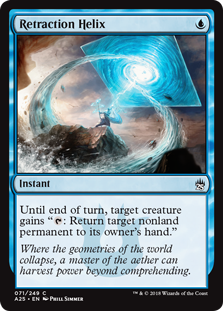 Retraction Helix | Magic! The Gathering Masters 25 #071