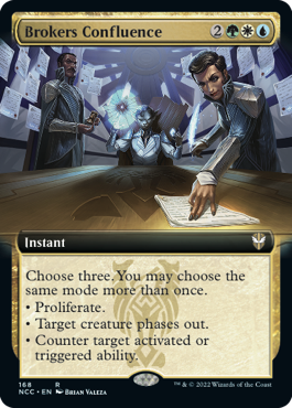 Brokers Confluence Extended Art New Capenna Commander #168