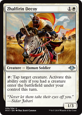 Zhalfirin Decoy #039 | Modern Horizons MTG Singles
