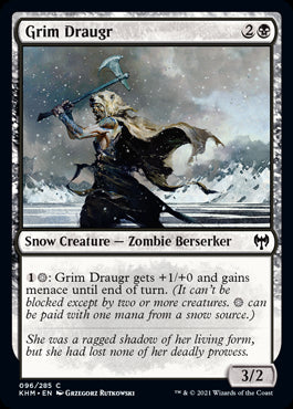 Grim Draugr #096 MTG Kaldheim Si...