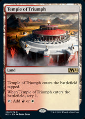 Temple of Triumph #256 MTG Core 2021 Single