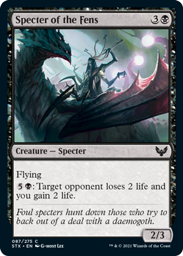 Specter of the Fens #087 MTG Strixhaven Single