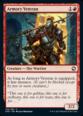 Armory Veteran #130 | Adventures...