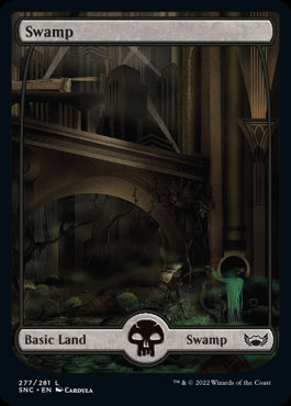 Swamp Full Art Basic Land Street...