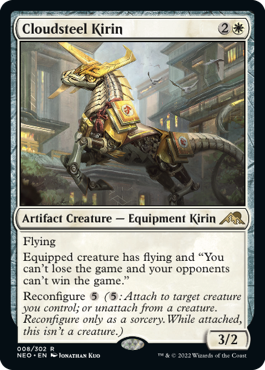 Cloudsteel Kirin Kamigawa Neon Dynasty - 008 Non-Foil