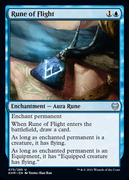 Rune of Flight #075 MTG Kaldheim...