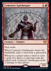 Cemetery Gatekeeper #148 MTG Cri...