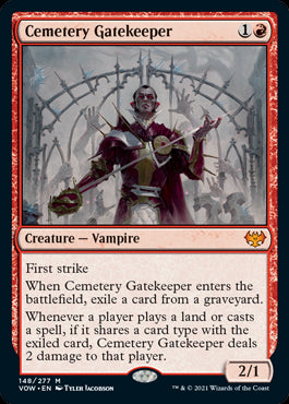 Cemetery Gatekeeper #148 MTG Crimson Vow Single