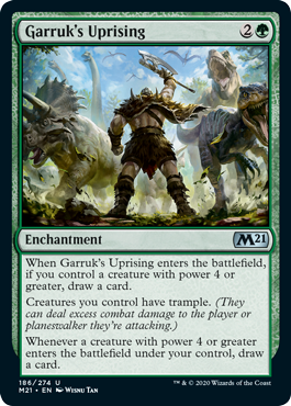 Garruk's Uprising #186 MTG Core 2021 Single