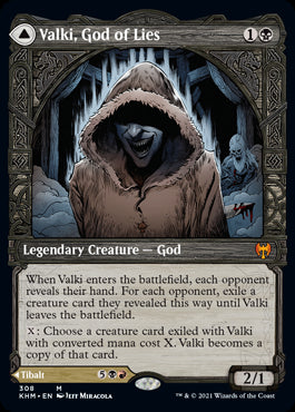 Valki, God of Lies // Tibalt, Cosmic Impostor #308 KHM Single