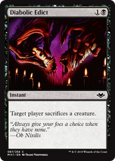 Diabolic Edict #087 | Modern Hor...