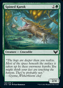 Spined Karok #143 MTG Strixhaven...
