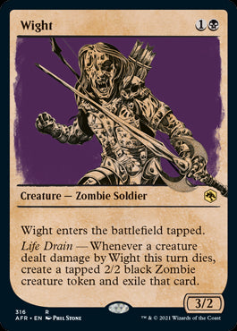 Wight Rulebook Frame #316 | Adventures in the Forgotten RealmsSingles