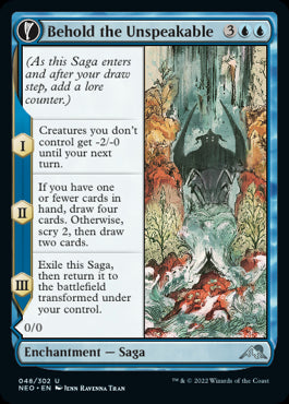 Behold the Unspeakable // Vision of the Unspeakable - NEO 048 Non-Foil