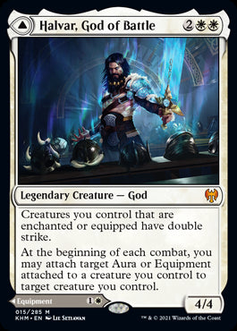 Halvar, God of Battle // Sword o...