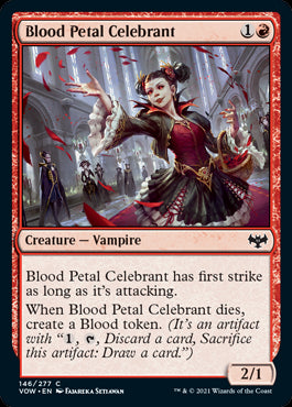 Blood Petal Celebrant #146 MTG Crimson Vow Single