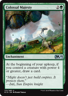 Colossal Majesty MTG Single | Core Set 2019 #173