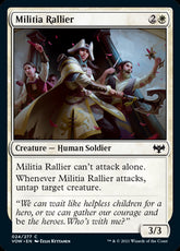 Militia Rallier #024 MTG Crimson...