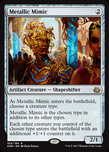 Metallic Mimic MTG Aether Revolt #164