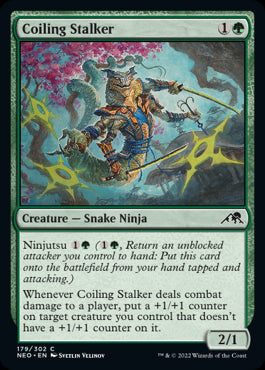 Coiling Stalker Kamigawa Neon Dynasty - 179 Non-Foil