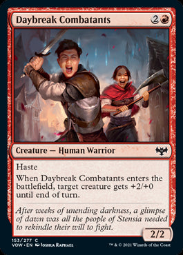 Daybreak Combatants #153 MTG Cri...