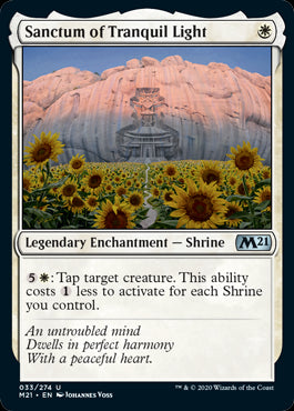 Sanctum of Tranquil Light #033 MTG Core 2021 Single