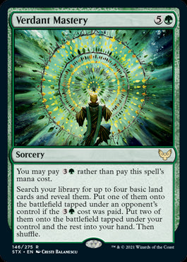 Verdant Mastery #146 MTG Strixha...