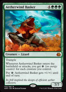 Aetherwind Basker MTG Aether Revolt #104