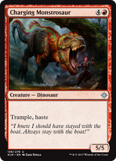 Charging Monstrosaur MTG Single ...