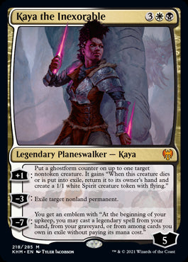 Kaya the Inexorable #218 MTG Kal...