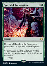 Splendid Reclamation #221 MTG Cr...