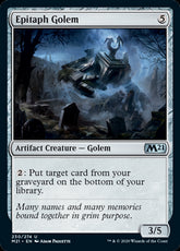 Epitaph Golem #230 MTG Core 2021...