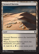Scoured Barrens #242 MTG Khans O...