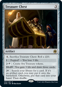 Treasure Chest #252 | Adventures in the Forgotten RealmsSingles