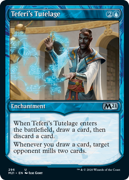 Teferi's Tutelage Showcase #296 MTG Core 2021 Single