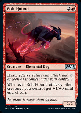 Bolt Hound #131 MTG Core 2021 Si...