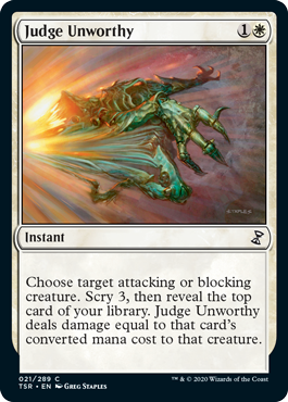 Judge Unworthy #021 Time Spiral Remastered Single