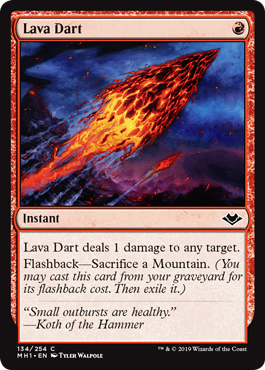 Lava Dart #134 | Modern Horizons MTG Singles