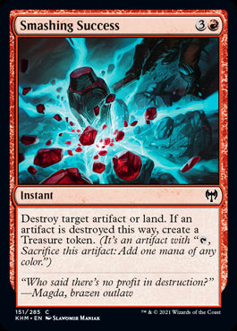 Smashing Success #151 MTG Kaldheim Single