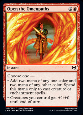 Open the Omenpaths #143 MTG Kald...