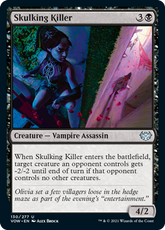 Skulking Killer #130 MTG Crimson...