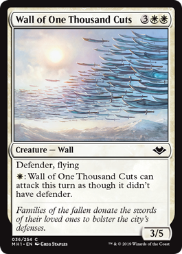Wall of One Thousand Cuts #036 | Modern Horizons MTG Singles