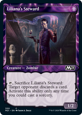 Liliana's Steward Showcase #300 MTG Core 2021 Single
