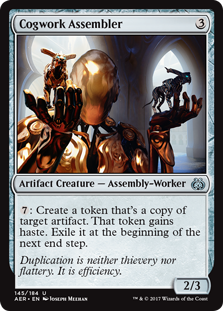 Cogwork Assembler MTG Aether Revolt #145