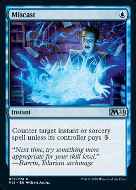 Miscast #057 MTG Core 2021 Single