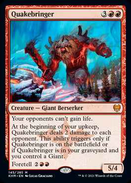 Quakebringer #145 MTG Kaldheim S...