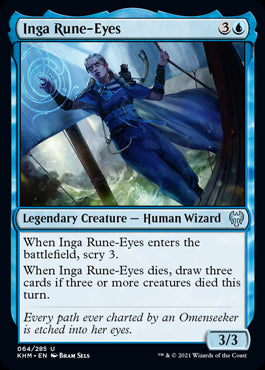 Inga Rune-Eyes #064 MTG Kaldheim...