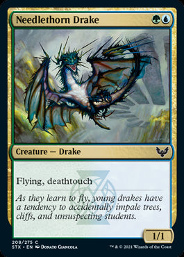 Needlethorn Drake #208 MTG Strix...
