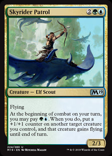 Skyrider Patrol MTG Single | Core Set 2019 #224