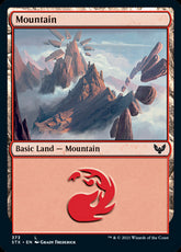 Mountain V.2 #373 MTG Strixhaven...